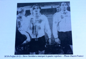 Novembre 1998 : Steve, 20 ans, signe un quadruplé en National contre Fréjus